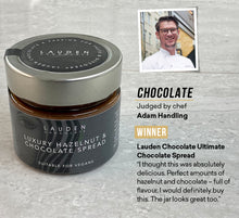 Load image into Gallery viewer, Award Winning Luxury Hazelnut and Chocolate Spread