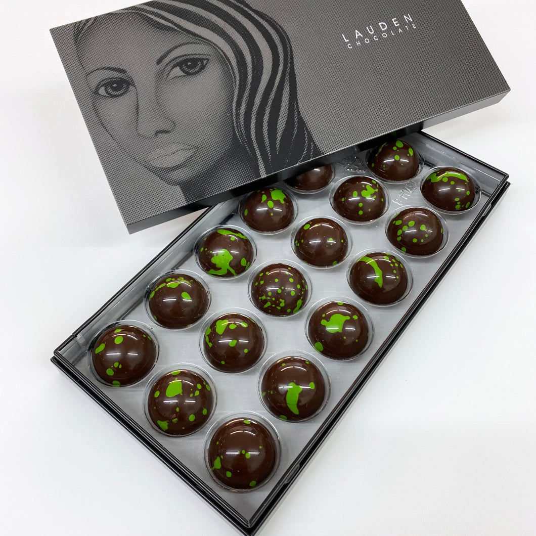 18 Matcha Green Tea & Lemon Chocolates
