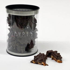 Caramelised Almonds in Dark Chocolate